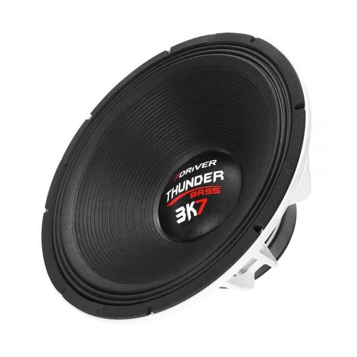 Alto Falante Woofer 7 Driver Thunder Bass 3K7 1200 rms 18 Polegadas