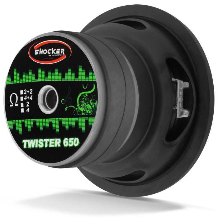 Alto Falante Subwoofer Shocker Ultravox Twister 650 RMS 8 Polegadas