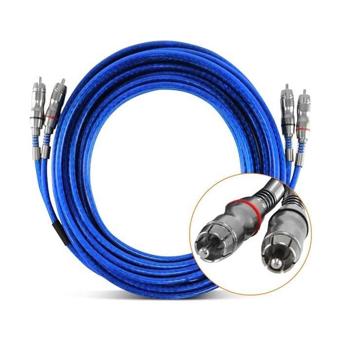 Cabo RCA Automotivo Taramps 5 Metros Blindado