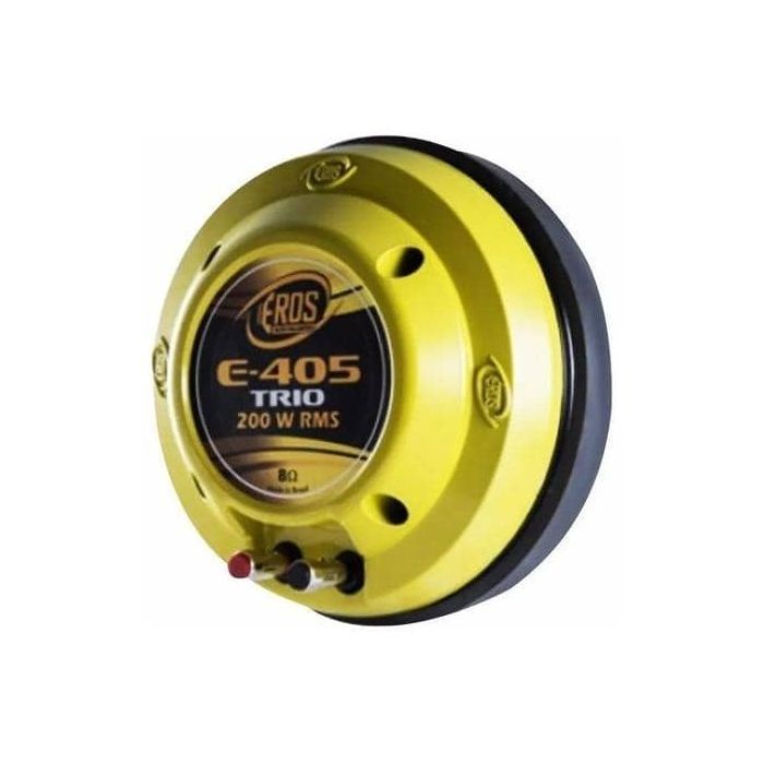 Driver Eros E-405 Trio 200w rms Fenólico 4 Polegadas Trio 8 ohms