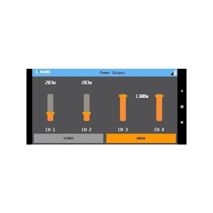 Módulo Amplificador Banda Dynamic Power 2000.4 2000 rms 4 Canais