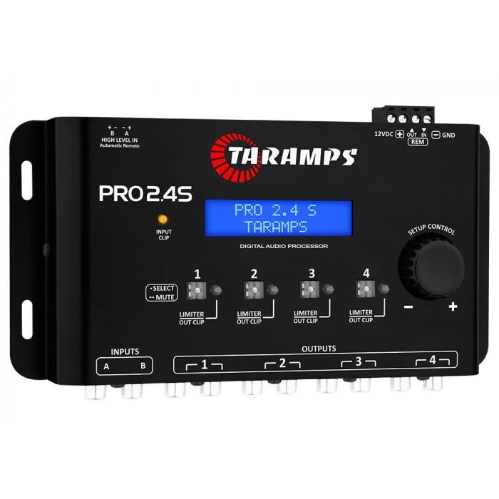 Processador Áudio Digital Taramps PRO2.4S 4 Canais