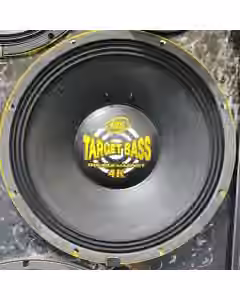 Alto Falante Eros Target Bass 4K 2000w rms Double Magnet 15 Polegadas