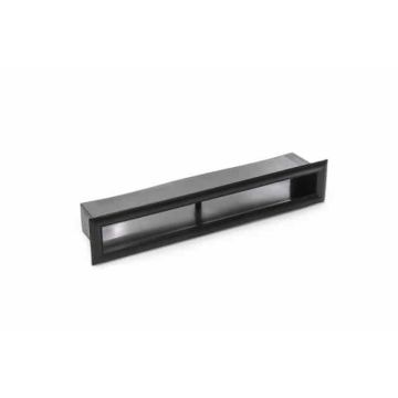 Duto Caixa de Som Automotivo Retangular 4,5 x 24cm Preto