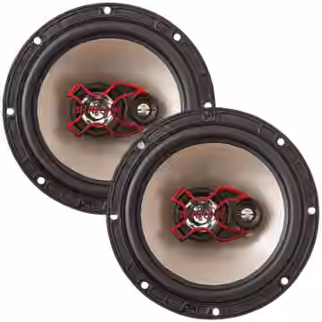 Par Alto Falante Triaxial Bravox B4X60 X 6 Polegadas 50w rms 4