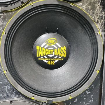 Alto Falante Eros Target Bass 4K 2000w rms Double Magnet 15 Polegadas