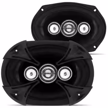 Par Alto Falante 6x9 Bravox B4X69 BK 110w rms Quadriaxial Black 3