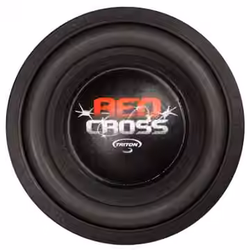 Alto Falante Subwoofer Triton Red Cross 500w rms 10 Polegadas 3