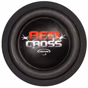 Alto Falante Subwoofer Triton Red Cross 500w rms 8 Polegadas 3