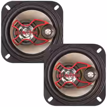 Par Alto Falante Triaxial Bravox B3X40 X 4 Polegadas 40w rms 3