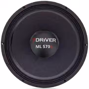Alto Falante Woofer 7 Driver ML 570S 570 rms 15 Polegadas