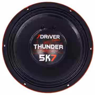 Alto Falante Woofer 7 Driver Thunder 5k7 2850w rms 12 Polegadas