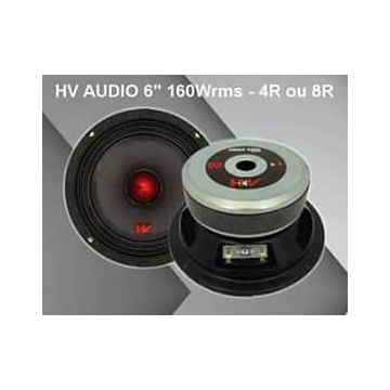 Alto Falante Woofer Tormento HV Audio 160 rms 6 Polegadas 2