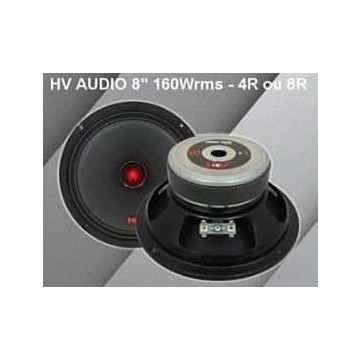 Alto Falante Woofer Tormento HV Audio 160 rms 8 Polegadas