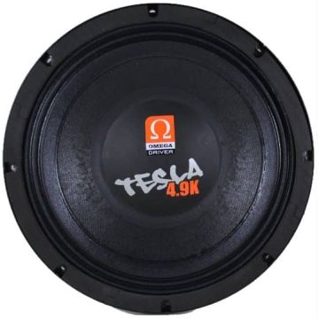 Alto Falante Woofer Omega Driver Tesla 4.9K 2450w rms 12 polegadas 2