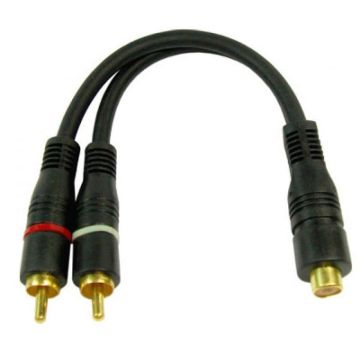 Cabo RCA Simples Y - 1F + 2M