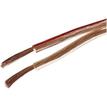 Cabo Cristal PK Sound Paralelo 2 x 1,50 - Vermelho