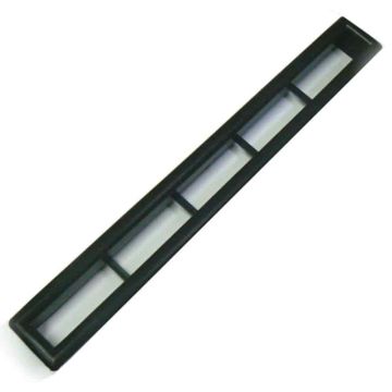 Duto Caixa de Som Automotivo Retangular 4,5 x 40cm Preto