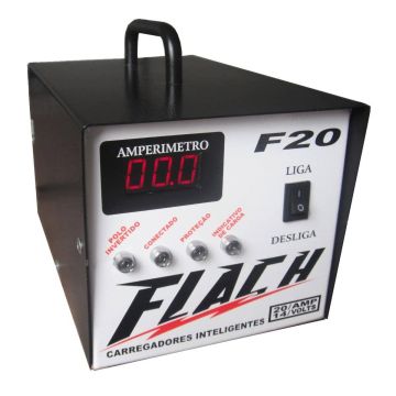 Carregador Flach F20 Fonte Automotiva 