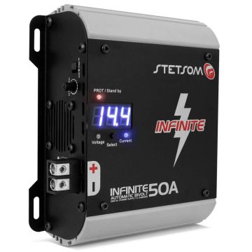 Fonte Automotiva Stetsom Infinite 50A 50 Amperes 12 volts 2 8