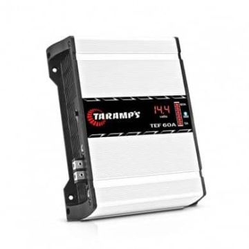 Fonte Taramps TEF 60 A Amperes c/ voltímetro e amperímetro Bivolt