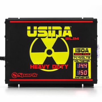 Fonte Automotiva Usina Spark 150A Slim Heavy Duty 150 Amperes com Multímetro Bivolt 2
