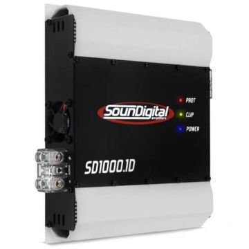 Módulo Amplificador Soundigital SD 1000.1D 1000w rms 1 Canal 1
