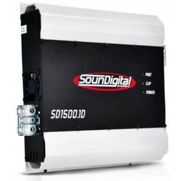 Módulo Amplificador Soundigital SD 1500.1D 1500w rms 1 Canal 1