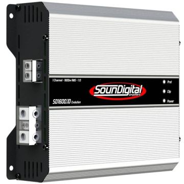 Módulo Amplificador Soundigital SD 1600.1D EVO 1600w rms Evolution 4