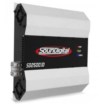 Módulo Amplificador Soundigital SD 2500.1D 2500w rms 1 Canal 3