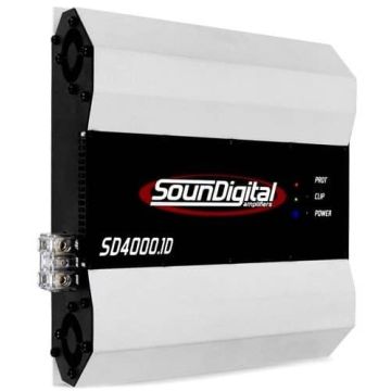 Módulo Amplificador Soundigital SD 4000.1D 4000w rms 1 Canal 4
