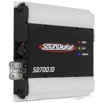 Módulo Amplificador Soundigital SD 700.1D 700w rms 1 Canal