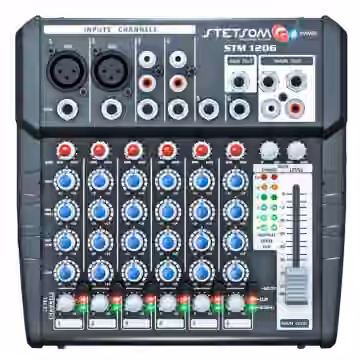 Mesa Som Automotivo Stetsom STM1206 12v Stereo 3