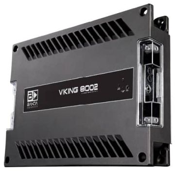 Módulo Amplificador Banda Viking 8002 8000w rms 1 canal 2 ohms