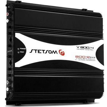 Módulo Amplificador Stetsom Venom V800.4 800 rms 4 canais 2 ohms