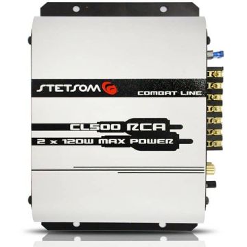 Módulo Amplificador Stetsom CL 500 RCA 120w rms 2 canais