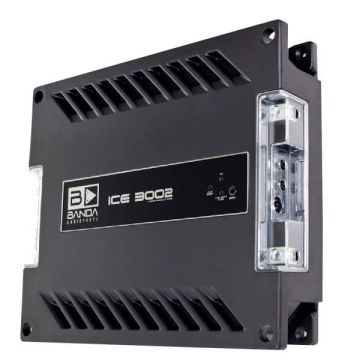 Módulo Amplificador Banda ICE 3002 3000 rms 1 canal 2 ohms  2