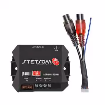 Módulo Amplificador Stetsom IR100.1 RCA 100 rms Iron Line 1 canal 2