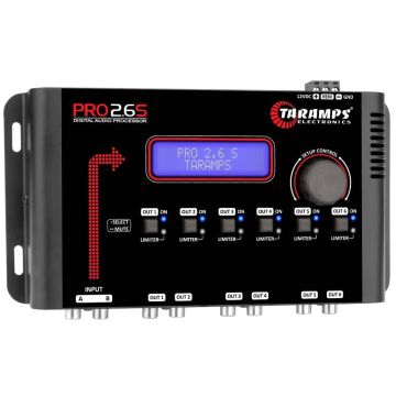 Processador Áudio Digital Taramps PRO2.6S 6 Canais 3