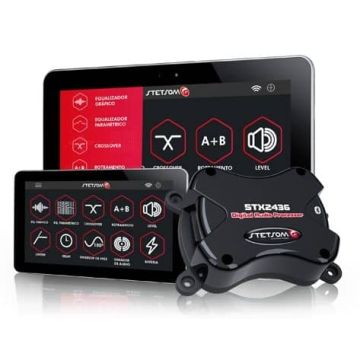 Stetsom Stx 2436 Processador de Áudio via Bluetooth