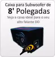 caixa subwoofer dd 8 caixa subwoofer dd 8